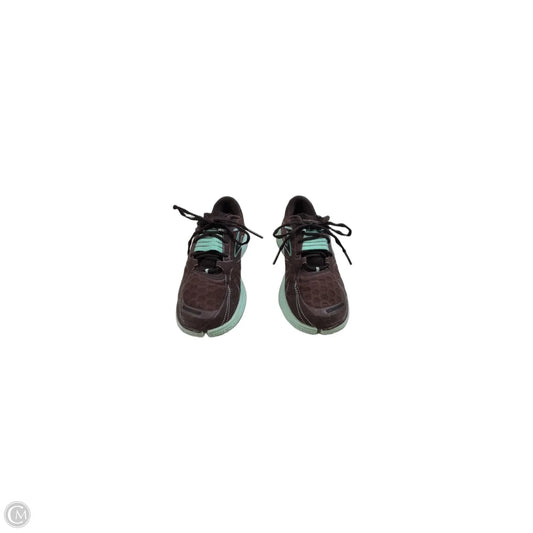 Shoes Athletic By Brooks In Brown & Green, Size: 8.5
