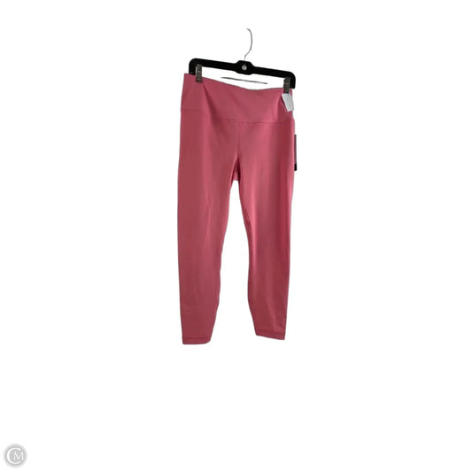 Athletic Leggings By Yogalicious In Orange, Size: L