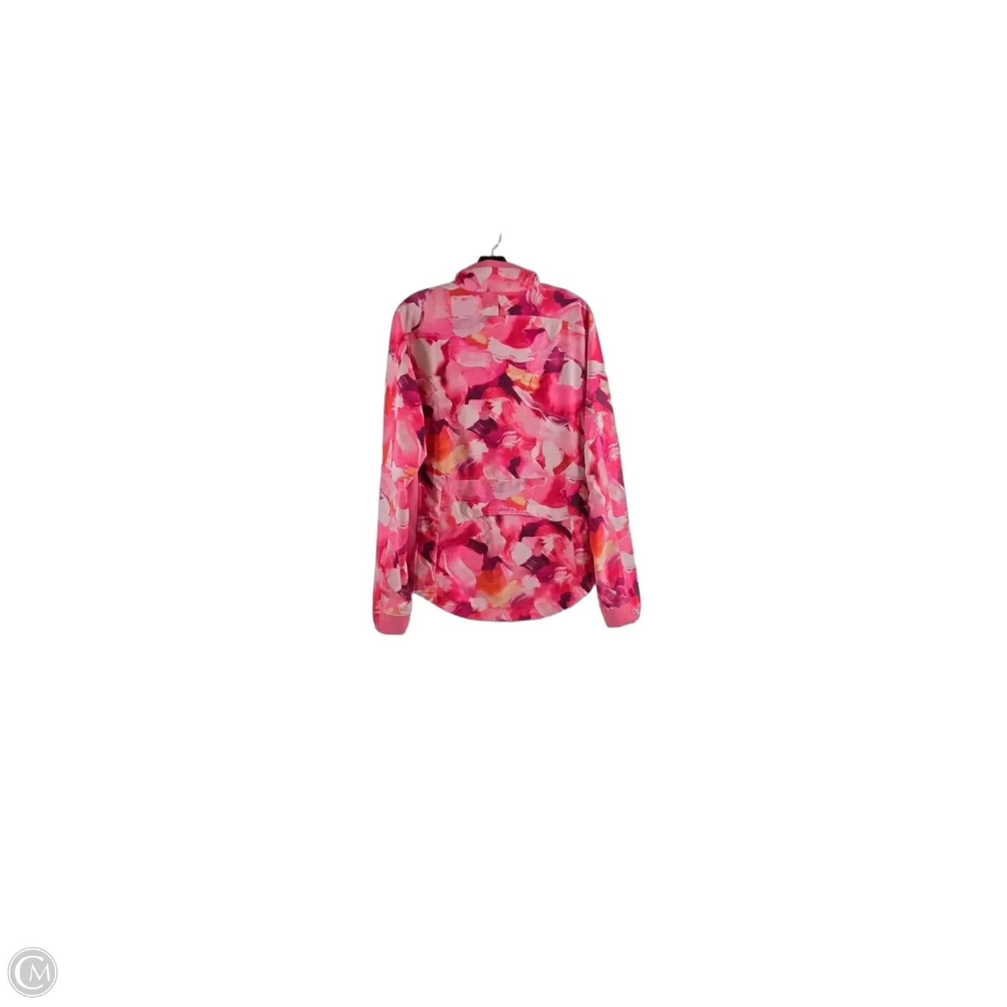 Athletic Jacket By Athleta In Pink & Purple, Size: M