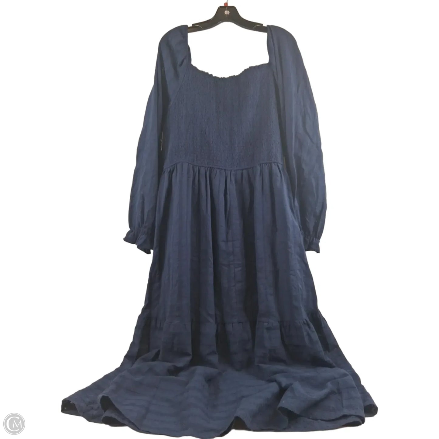 Dress Casual Maxi By Btfbm In Navy, Size: Xxl