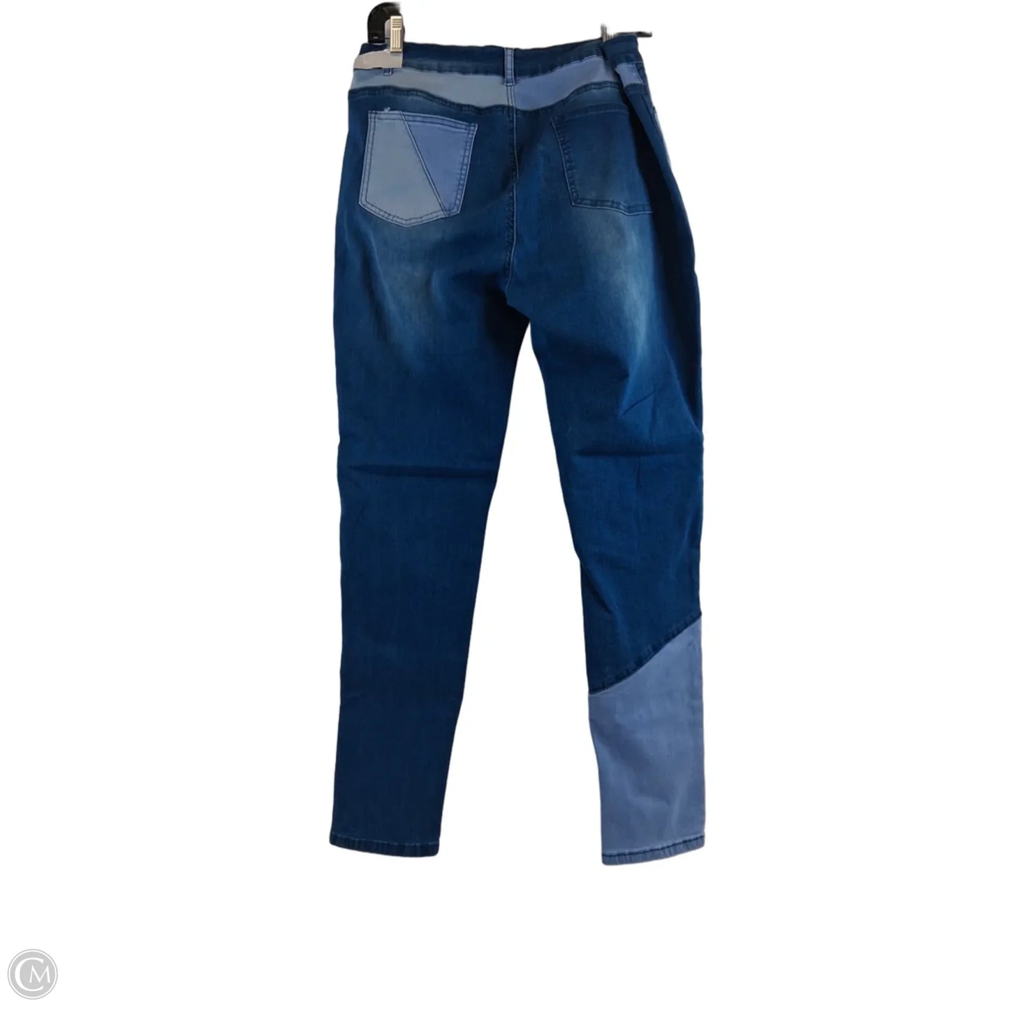 Jeans Skinny By Cmf In Blue Denim, Size: 14