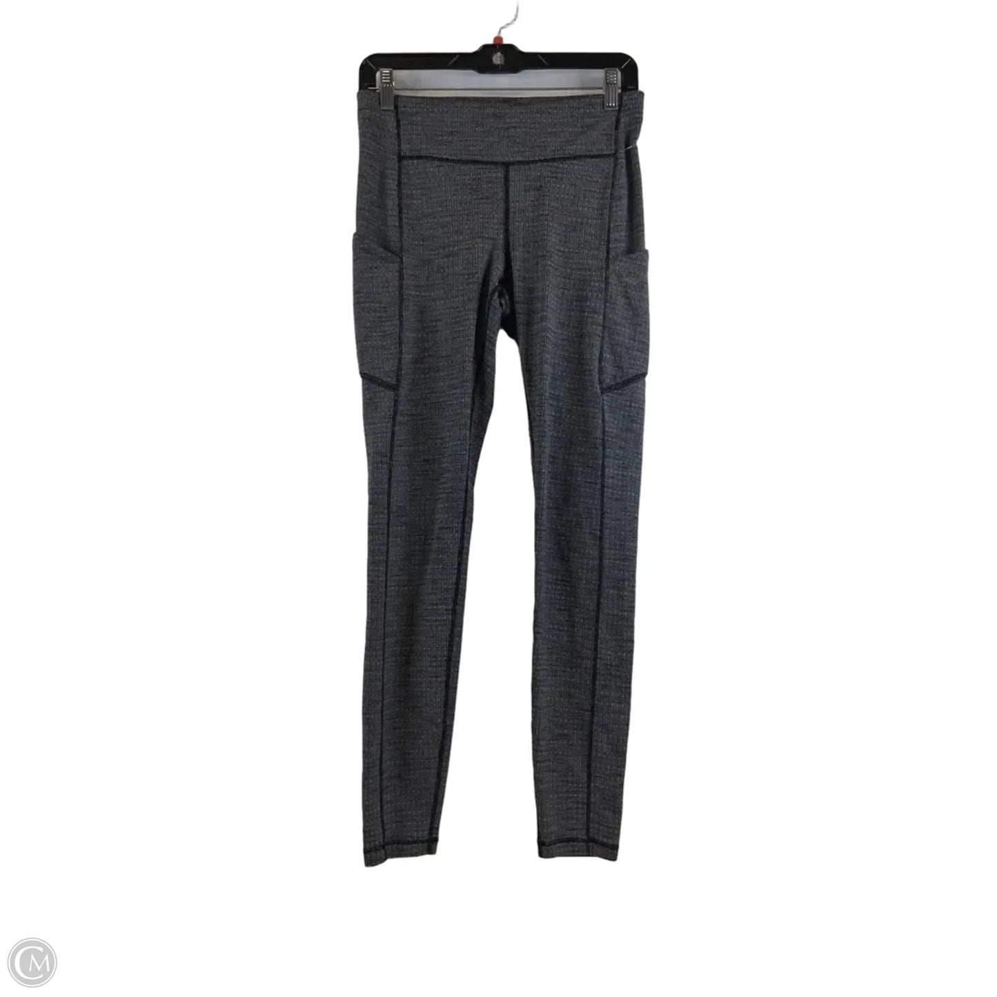 Athletic Leggings By Lululemon In Grey, Size: M