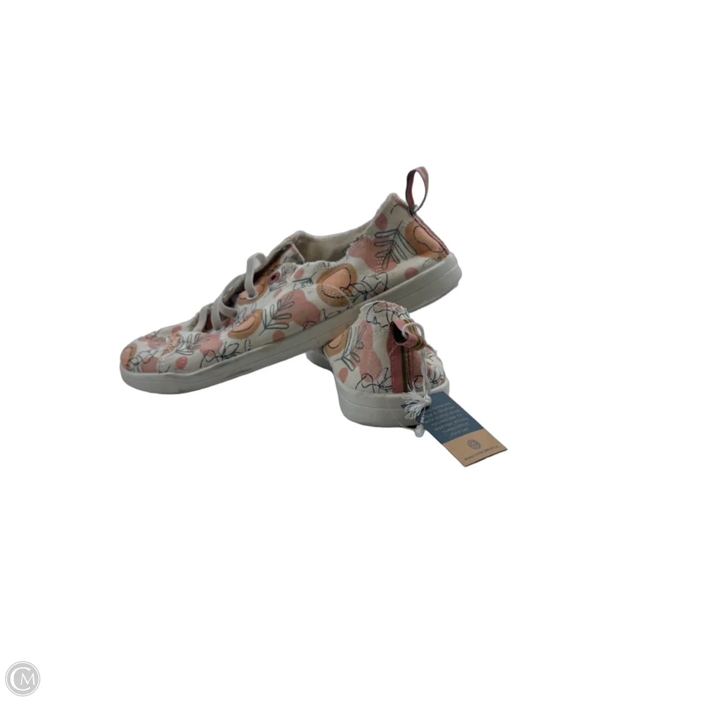 Shoes Sneakers By Vionic In Orange & White, Size: 9