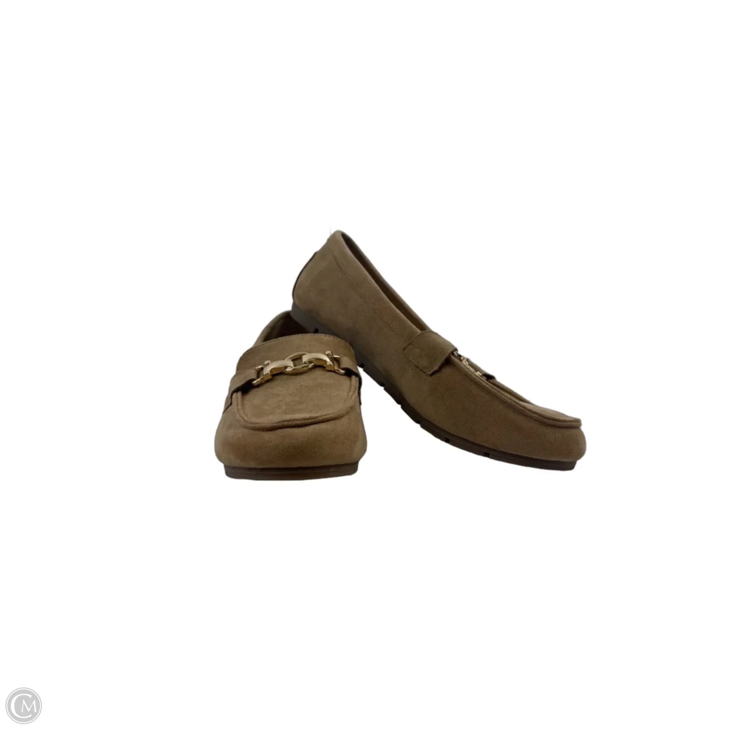 Shoes Flats By Clothes Mentor In Brown, Size: 10
