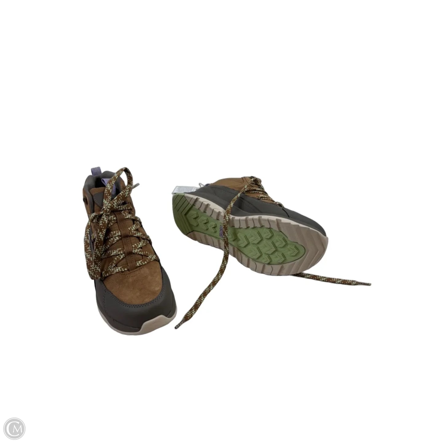 Boots Hiking By Teva In Grey & Tan, Size: 8