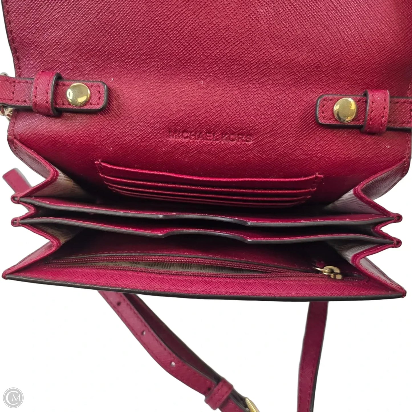 Crossbody Designer By Michael Kors, Size: Small