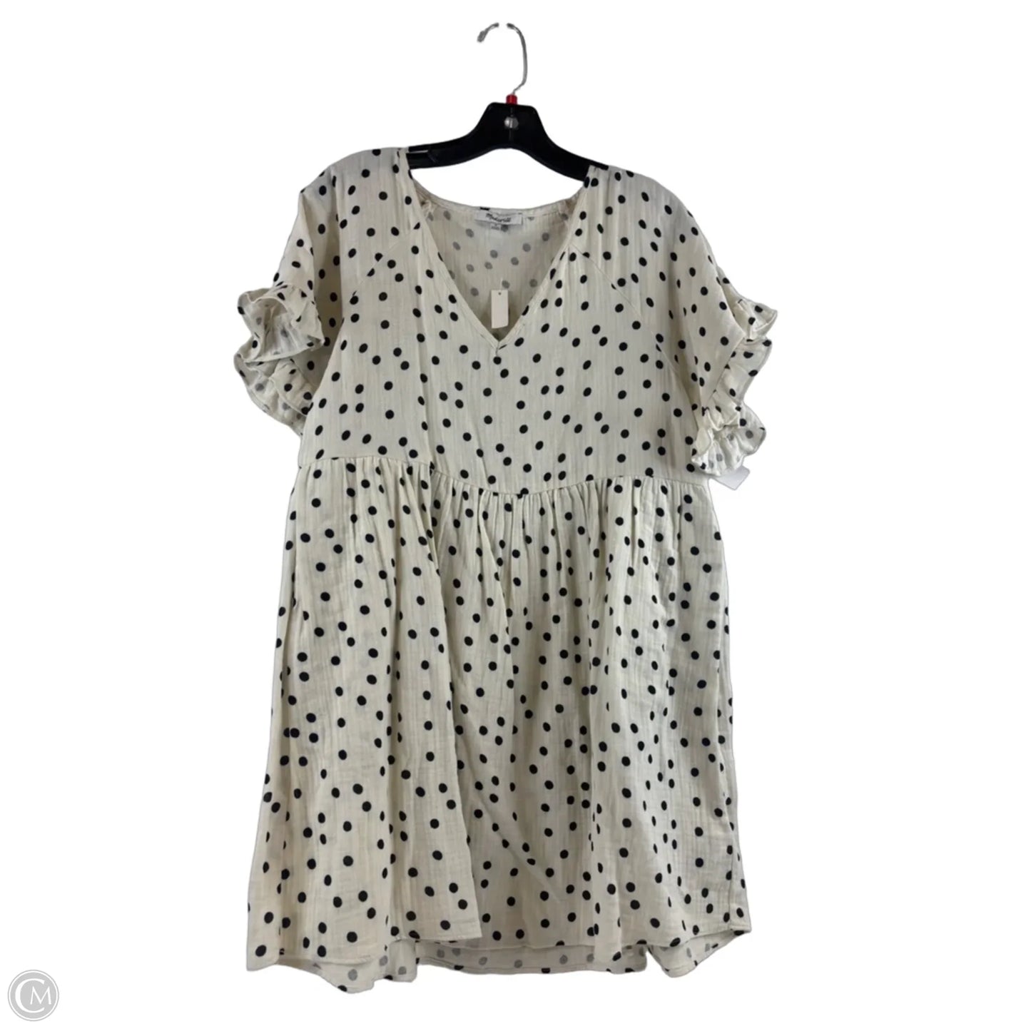 Dress Casual Short By Madewell In Polkadot Pattern, Size: M