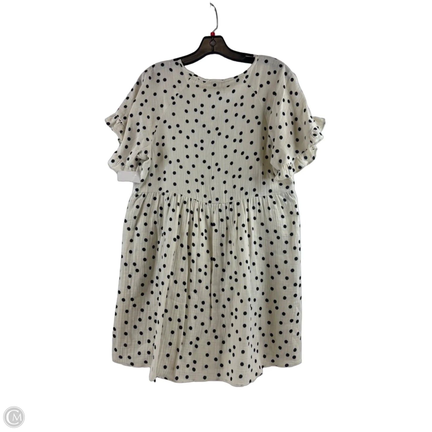 Dress Casual Short By Madewell In Polkadot Pattern, Size: M