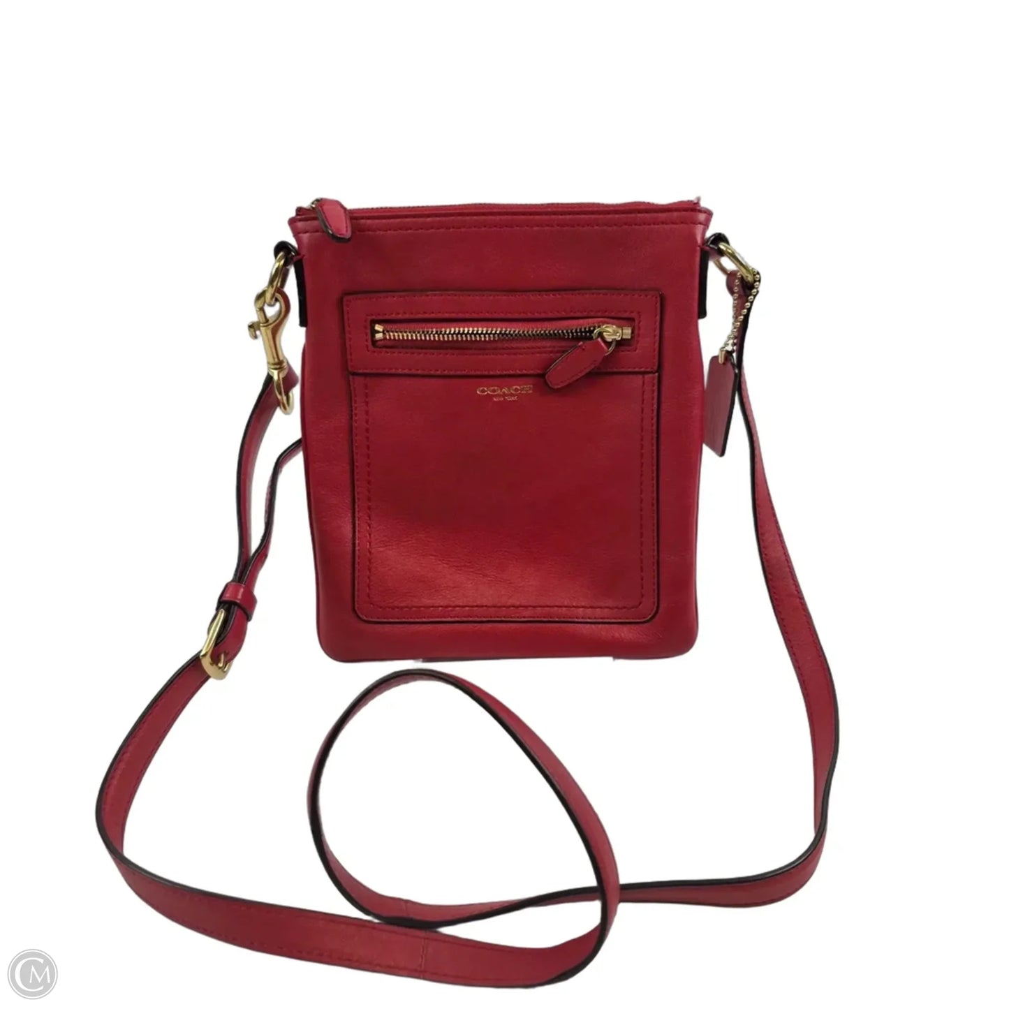 Crossbody Designer By Coach, Size: Medium