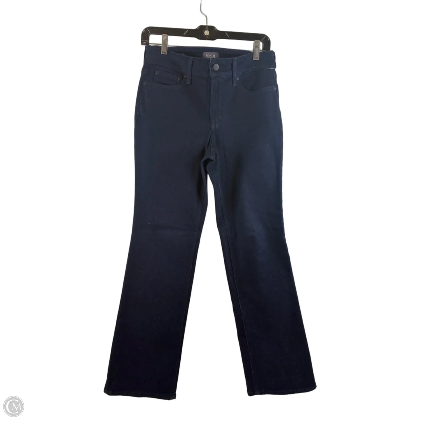 Jeans Boot Cut By Nydj In Blue Denim, Size: 6p