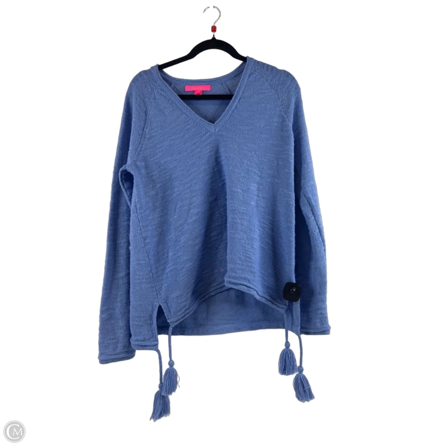Top Long Sleeve Designer By Lilly Pulitzer In Purple, Size: L