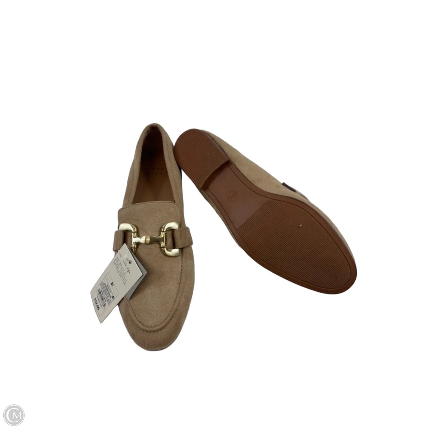 Shoes Flats By A New Day In Beige, Size: 8.5