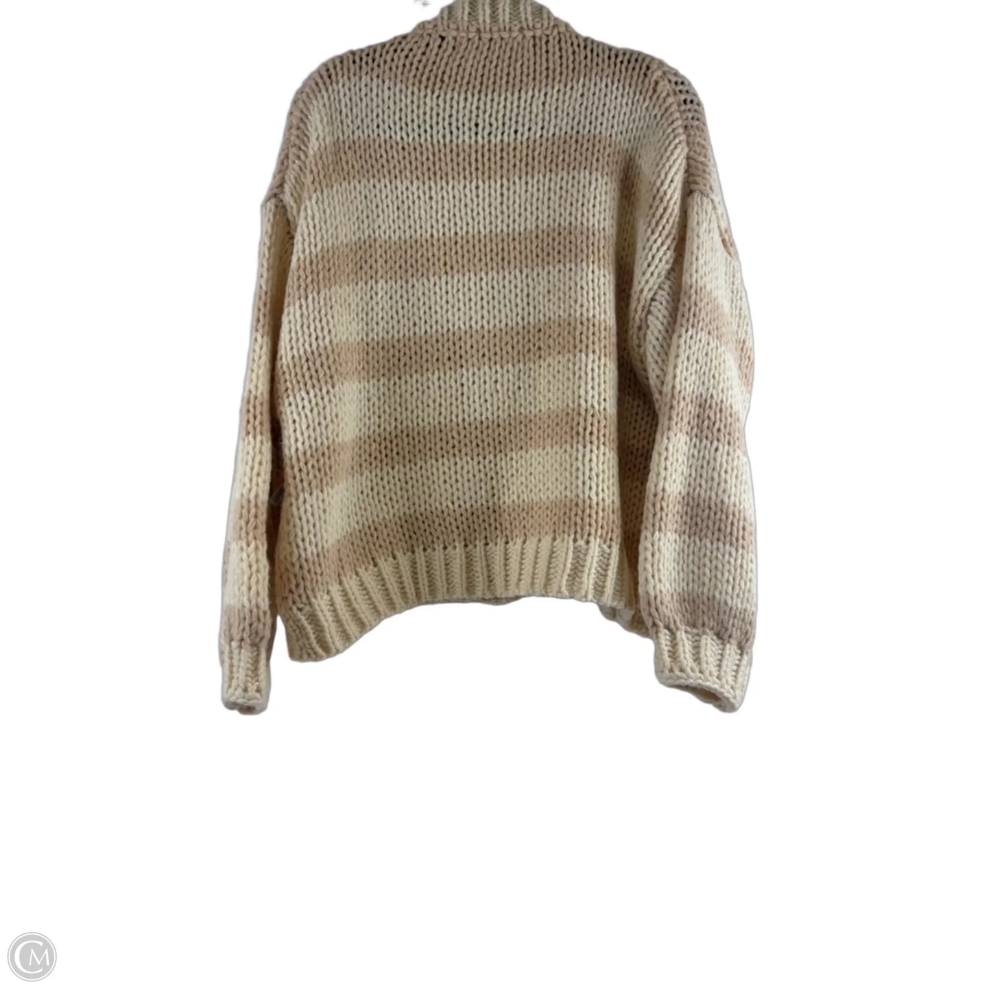 Sweater Cardigan By Altard State In Tan, Size: S