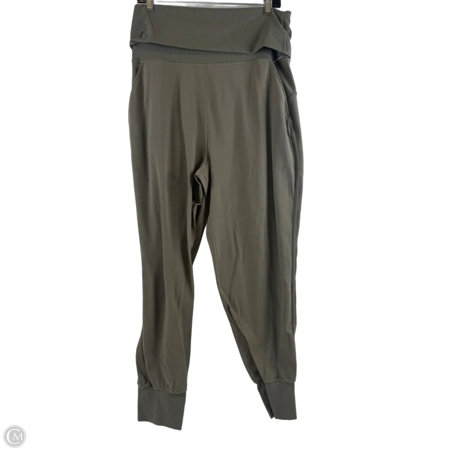 Athletic Pants By Lululemon In Green, Size: M