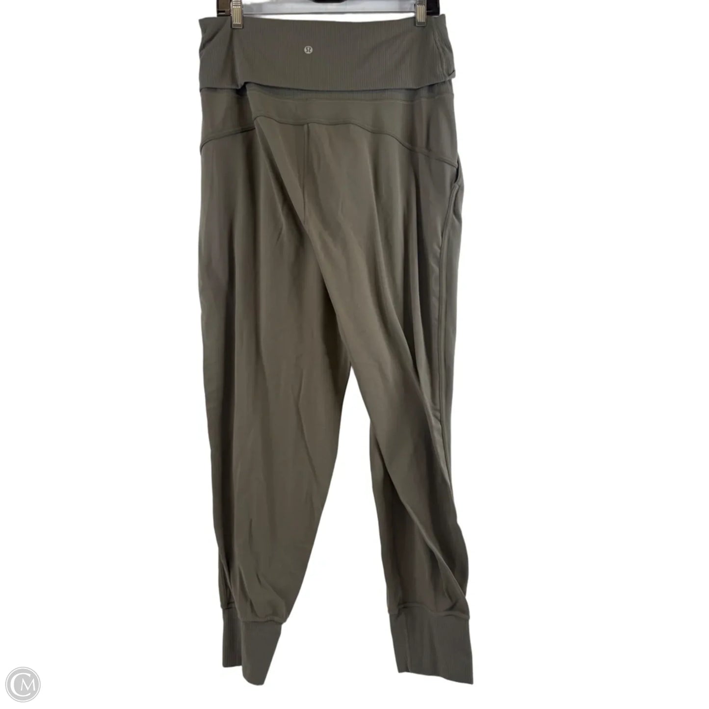 Athletic Pants By Lululemon In Green, Size: M