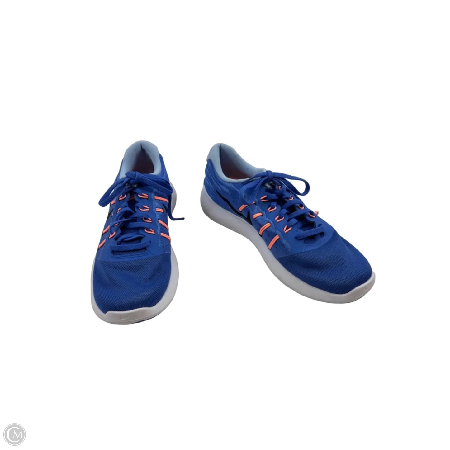 Shoes Athletic By Nike Apparel In Blue & White, Size: 8
