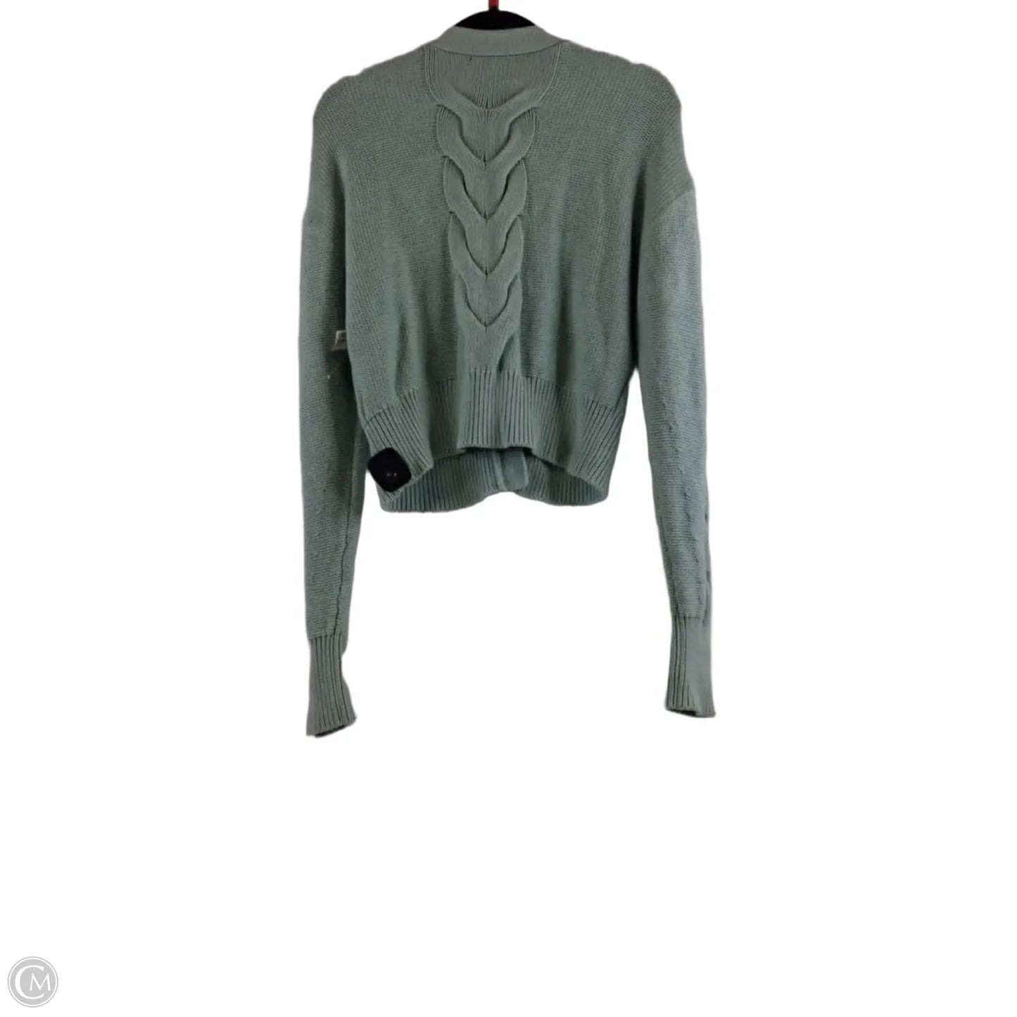 Sweater Cardigan By Rag And Bone In Green, Size: S