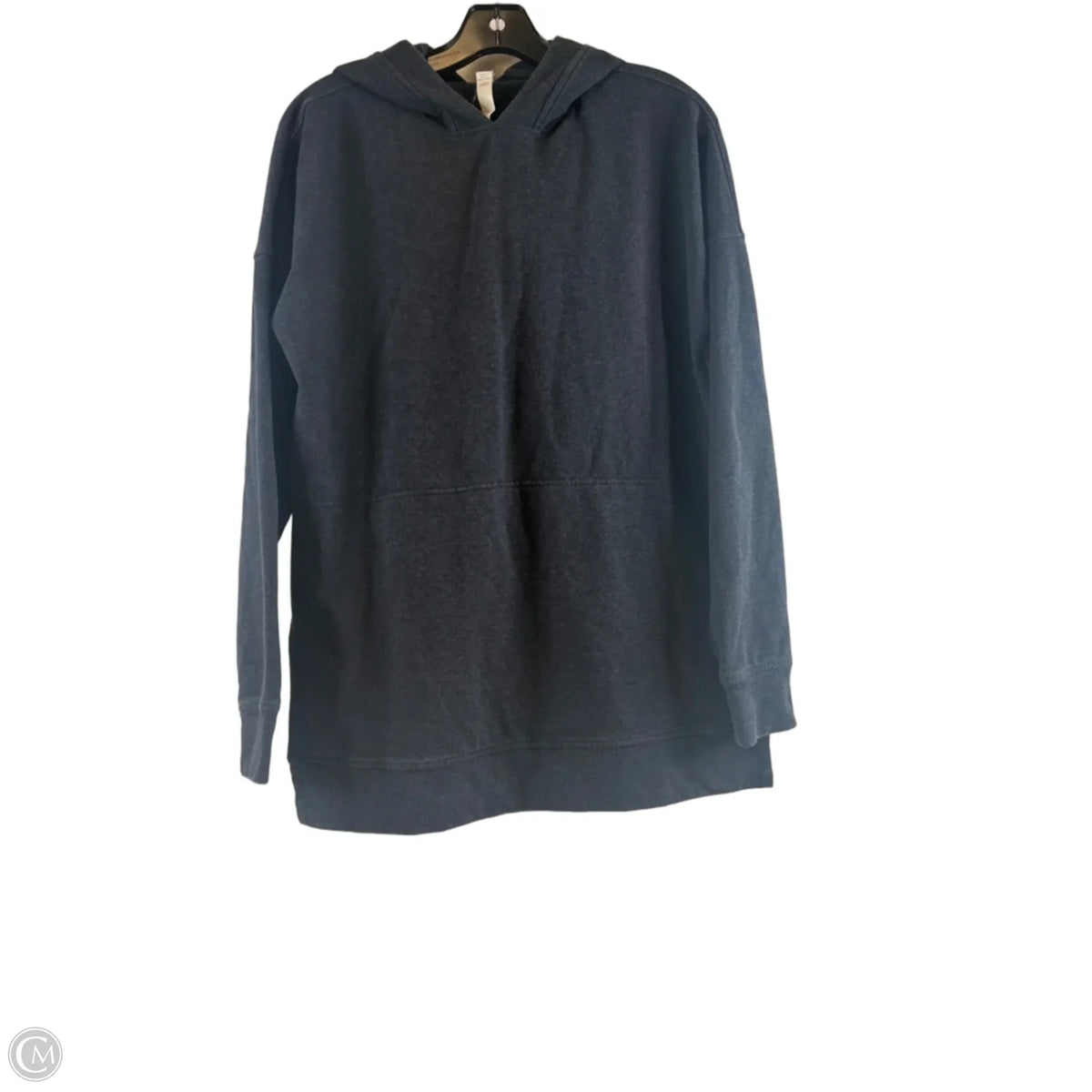 Athletic Sweatshirt Hoodie By Lululemon In Navy, Size: M