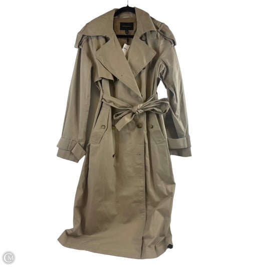 Coat Trench Coat By Banana Republic In Beige, Size: S