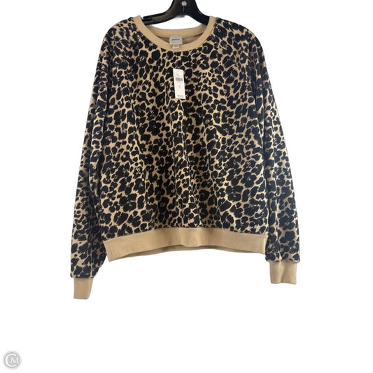 Top Long Sleeve By Maeve In Blue, Size: S