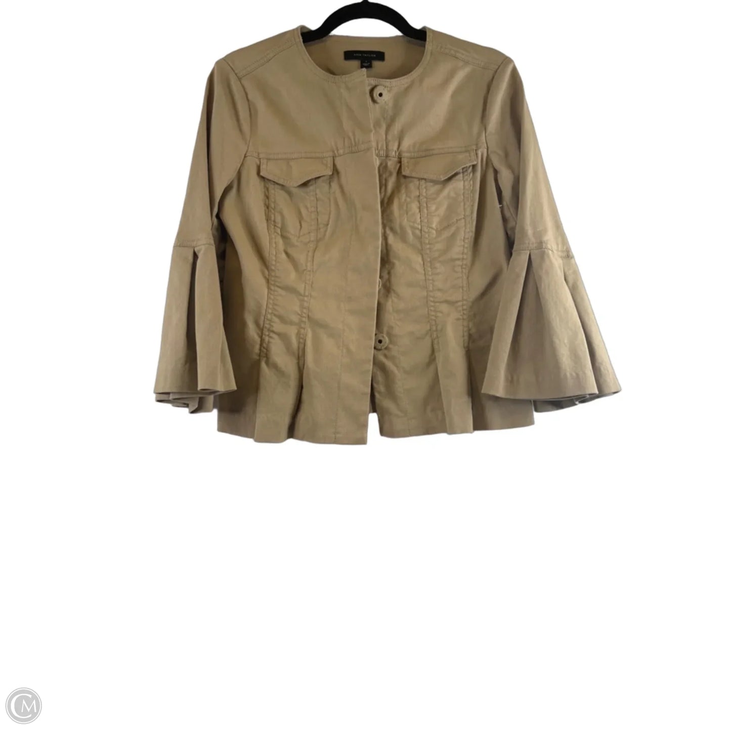 Jacket Other By Ann Taylor In Tan, Size: S