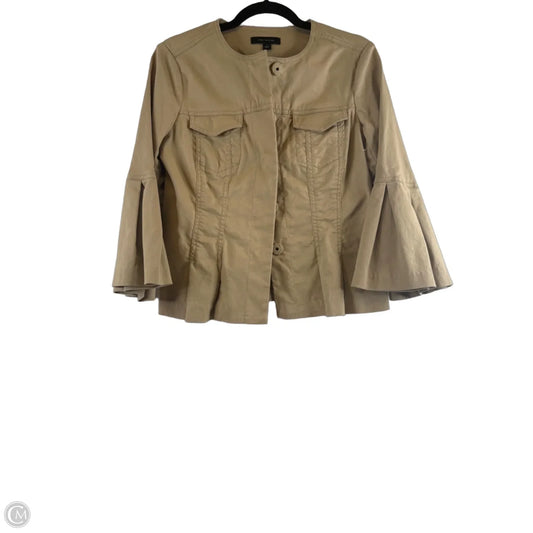 Jacket Other By Ann Taylor In Tan, Size: S