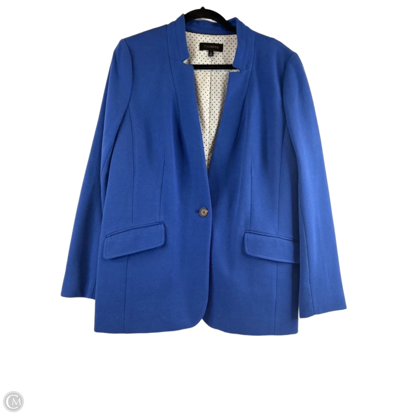 Blazer By Talbots In Blue, Size: Xl