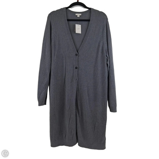 Cardigan By J. Jill In Grey, Size: Xlp