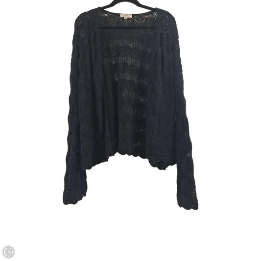 Cardigan By Clothes Mentor In Black, Size: Xl
