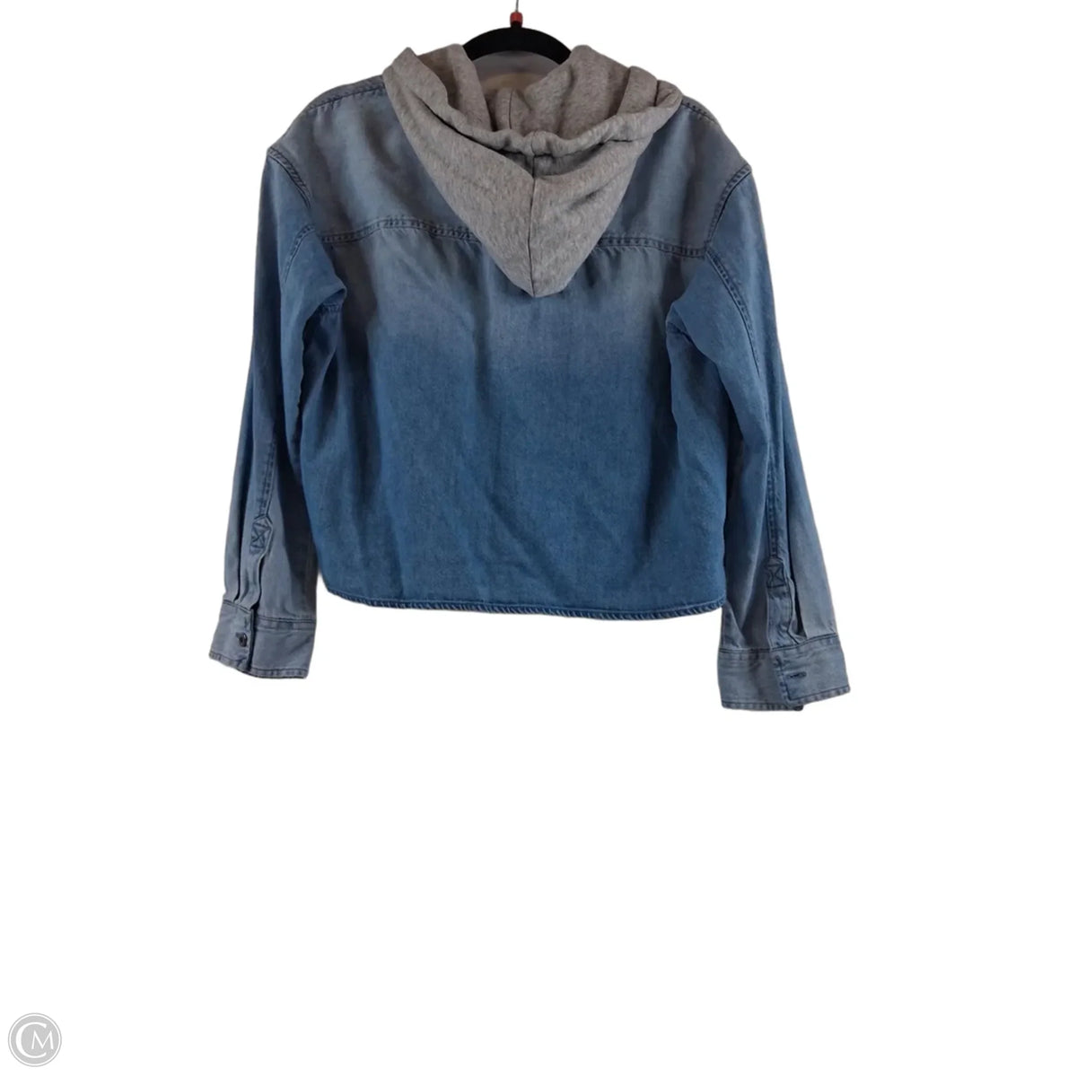 Jacket Denim By American Eagle In Blue Denim, Size: M