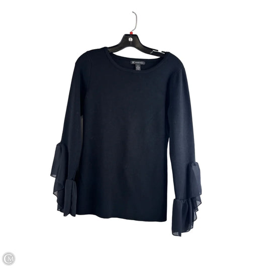 Top Long Sleeve Basic By Inc In Black, Size: M