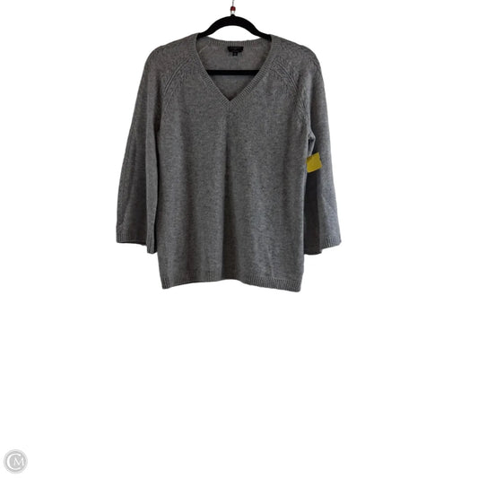 Sweater Cashmere By Talbots In Grey, Size: Sp