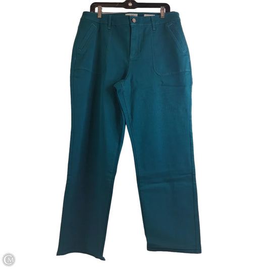 Jeans Boyfriend By Logo In Teal, Size: 16