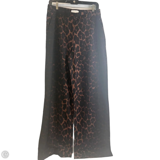 Pants Wide Leg By H&m In Animal Print, Size: 6