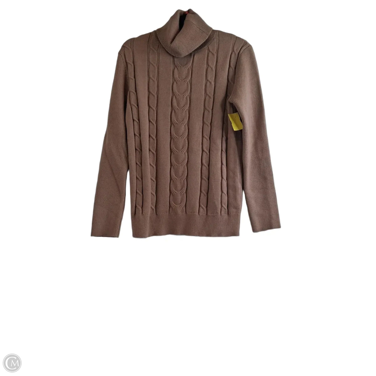 Sweater By Clothes Mentor In Tan, Size: M
