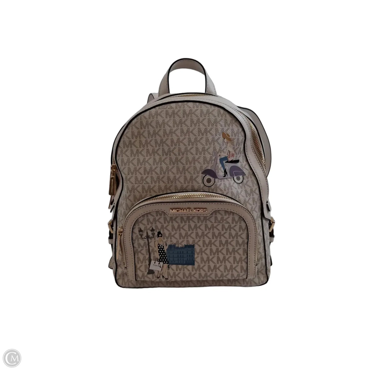 Backpack Designer By Michael Kors, Size: Medium