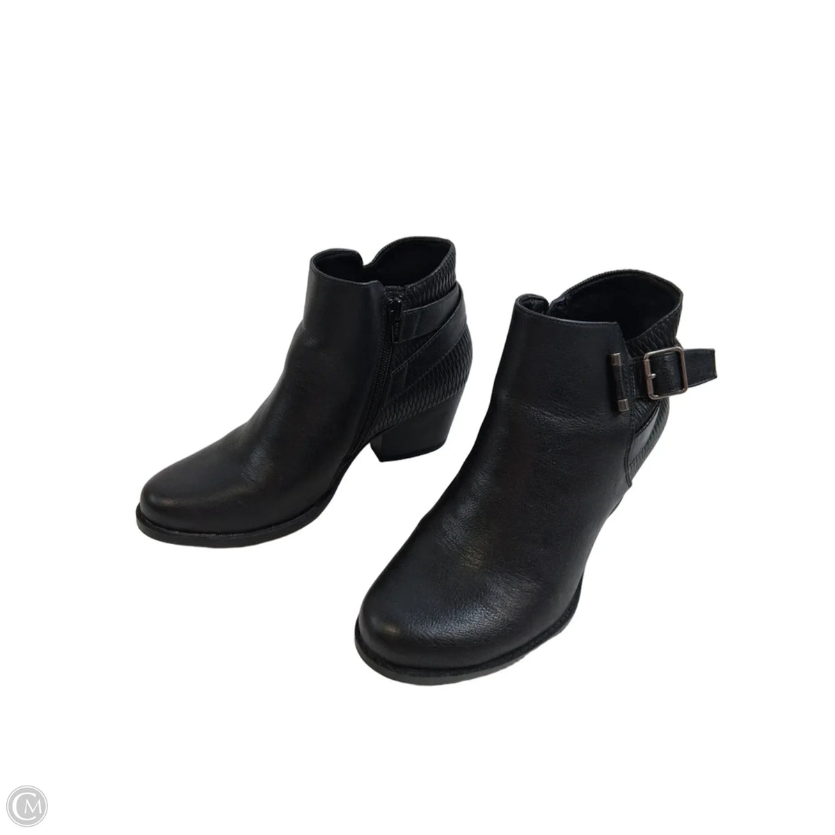 Boots Ankle Heels By Bare Traps In Black, Size: 7