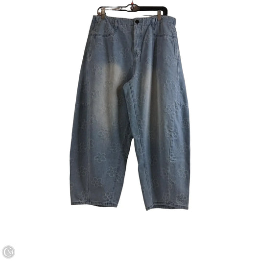 Jeans Straight By Easel In Blue Denim, Size: 12