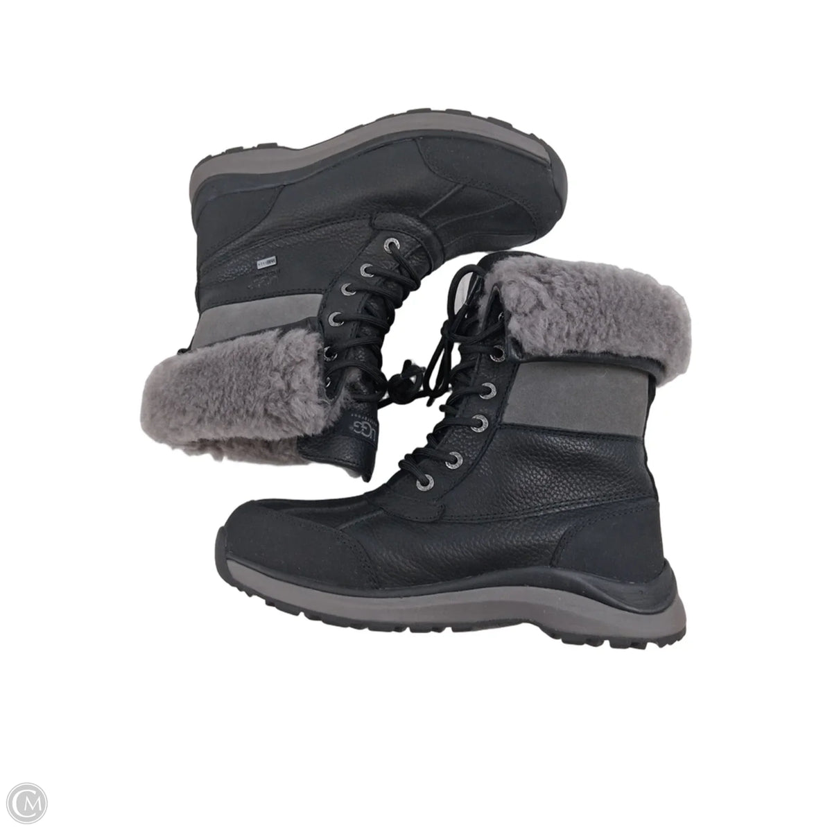Boots Designer By Ugg In Black, Size: 8