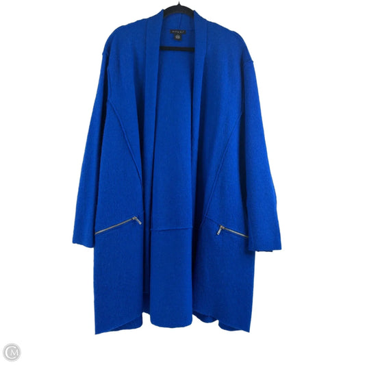 Blazer By Clothes Mentor In Blue, Size: 2x