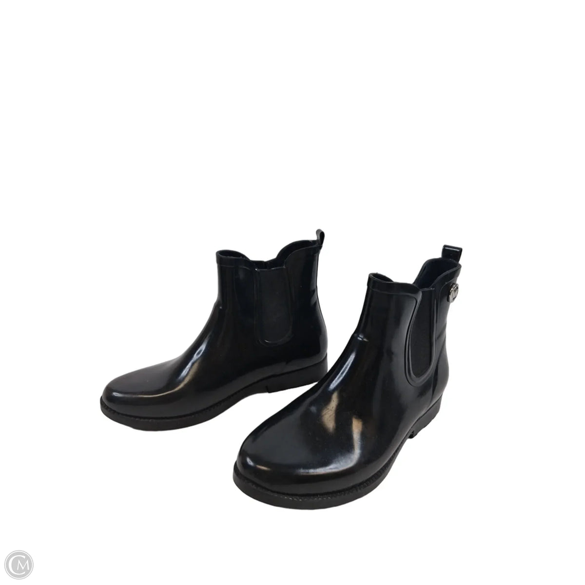 Boots Designer By Michael Kors In Black, Size: 8