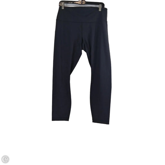 Athletic Leggings By Lululemon In Black, Size: L