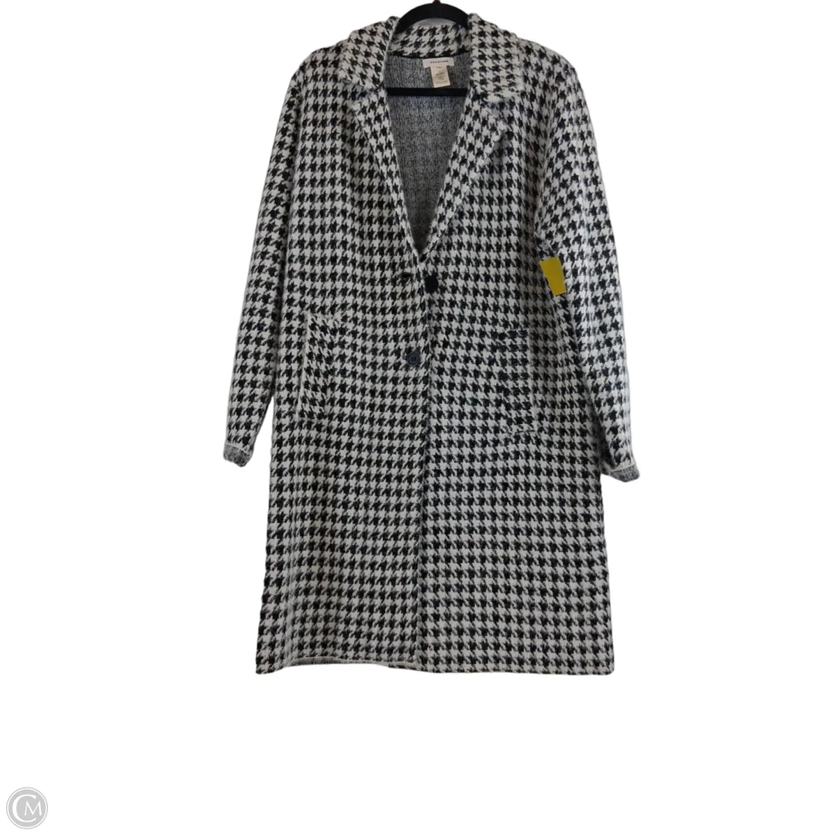 Jacket Other By Max Studio In Black & Cream, Size: L