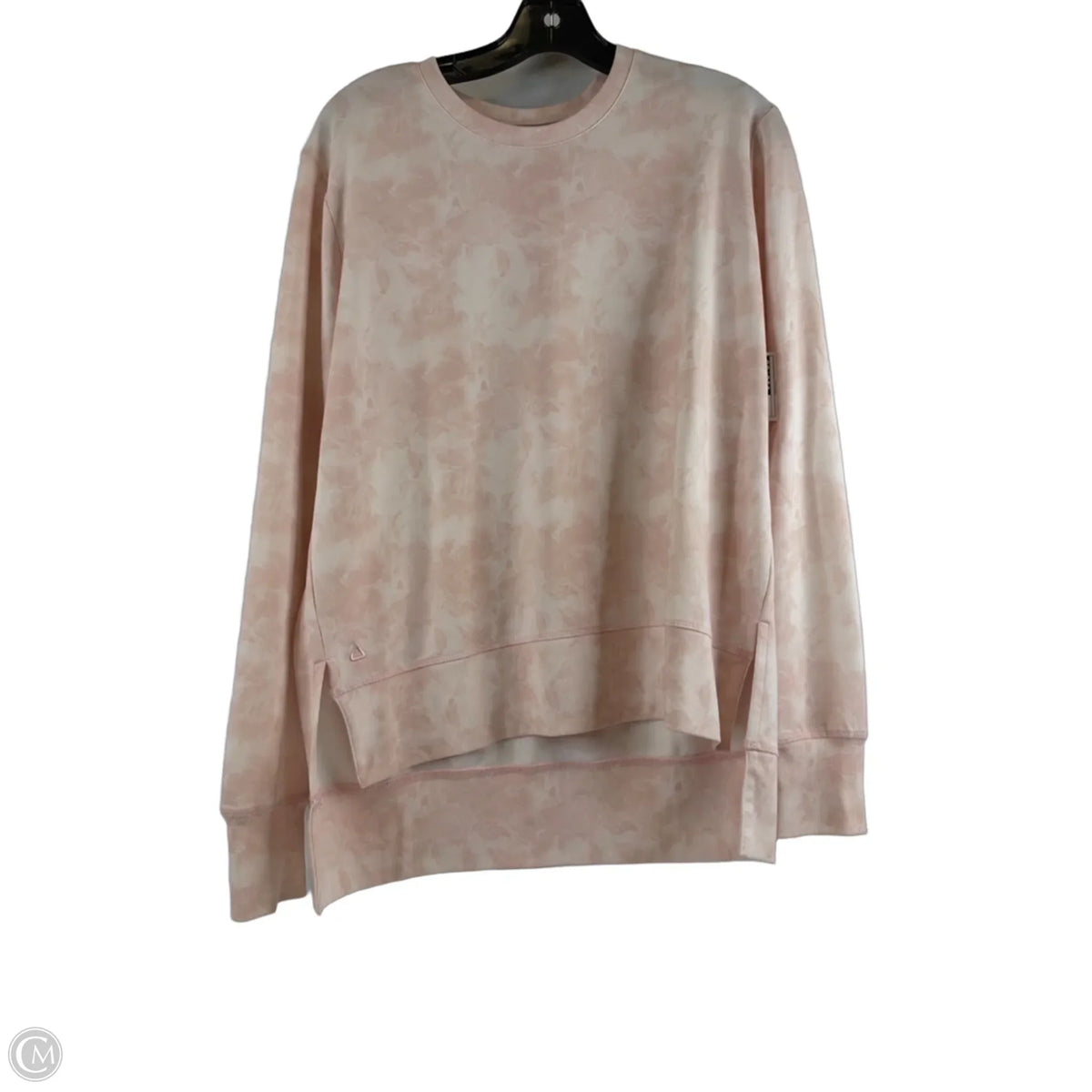 Top Long Sleeve By Clothes Mentor In Polkadot Pattern, Size: M