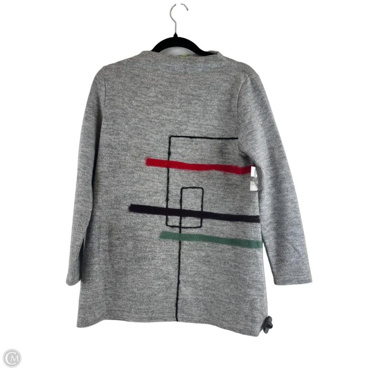 Sweater By Clothes Mentor In Grey, Size: S