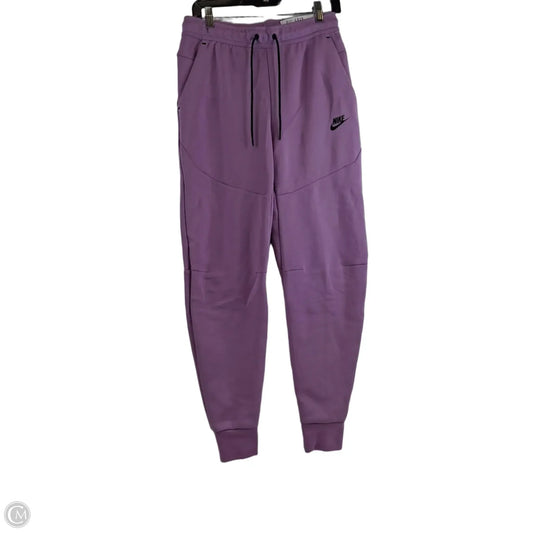 Athletic Pants By Nike Apparel In Purple, Size: S
