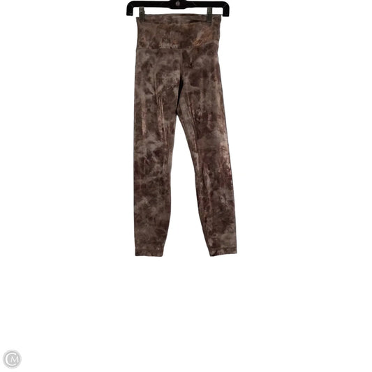 Athletic Leggings By Lululemon In Brown, Size: S