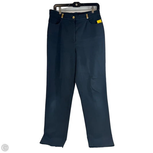 Jeans Designer By St. John In Navy, Size: 10