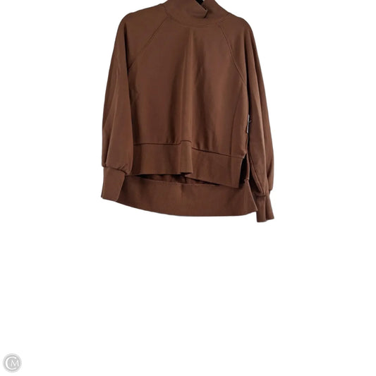 Sweatshirt Collar By Calia In Tan, Size: M