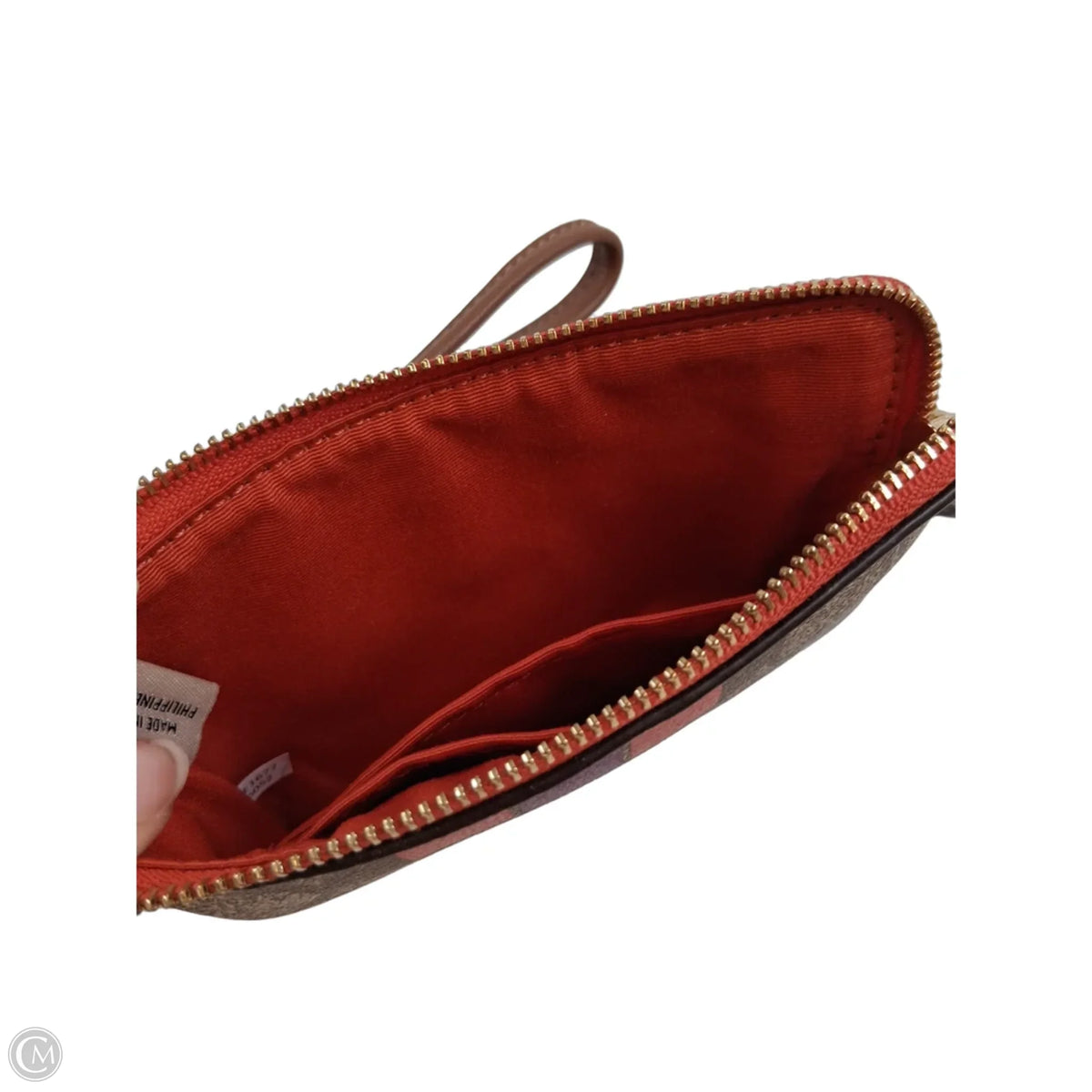 Wristlet Designer By Coach, Size: Small